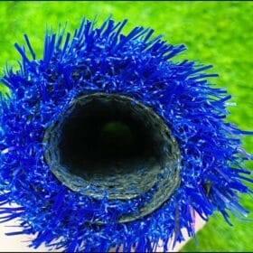 Thảm cỏ nhân tạo màu xanh dương