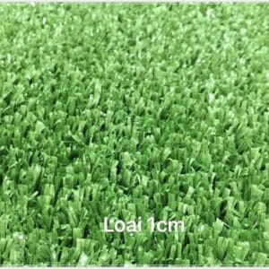 Thảm cỏ 1cm chụp cận cảnh