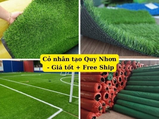 Cỏ nhân tạo Quy Nhơn - địa chỉ mua cỏ uy tín, giá tốt nhất hiện nay