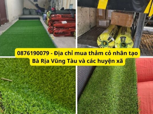 Địa chỉ mua cỏ nhân tạo Bà Rịa Vũng Tàu giá tốt, Freeship