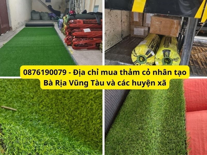Địa chỉ mua cỏ nhân tạo Bà Rịa Vũng Tàu giá tốt, Freeship