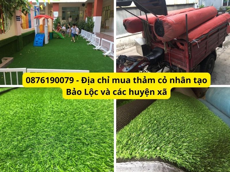 Địa chỉ mua cỏ nhân tạo Bảo Lộc Lâm Đồng giá tốt