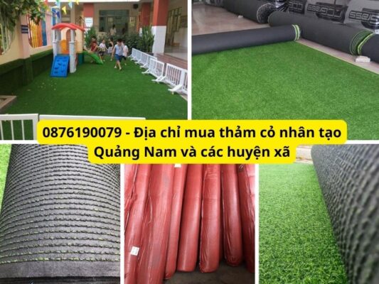 Cỏ nhân tạo Quảng Nam giá tốt, Freeship