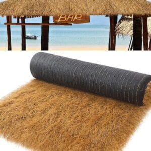 Rơm nhân tạo trong trang trí