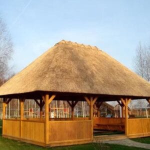 Rơm nhân tạo lợp mái