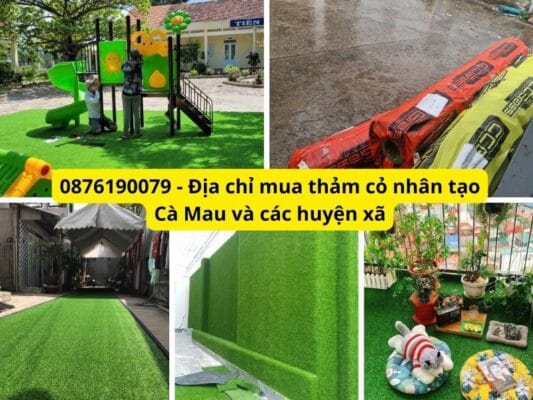 Địa chỉ mua thảm cỏ nhân tạo giá tốt ở Cà Mau