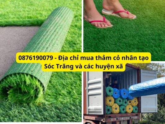 Địa chỉ mua thảm cỏ nhân tạo uy tín ở Sóc Trăng