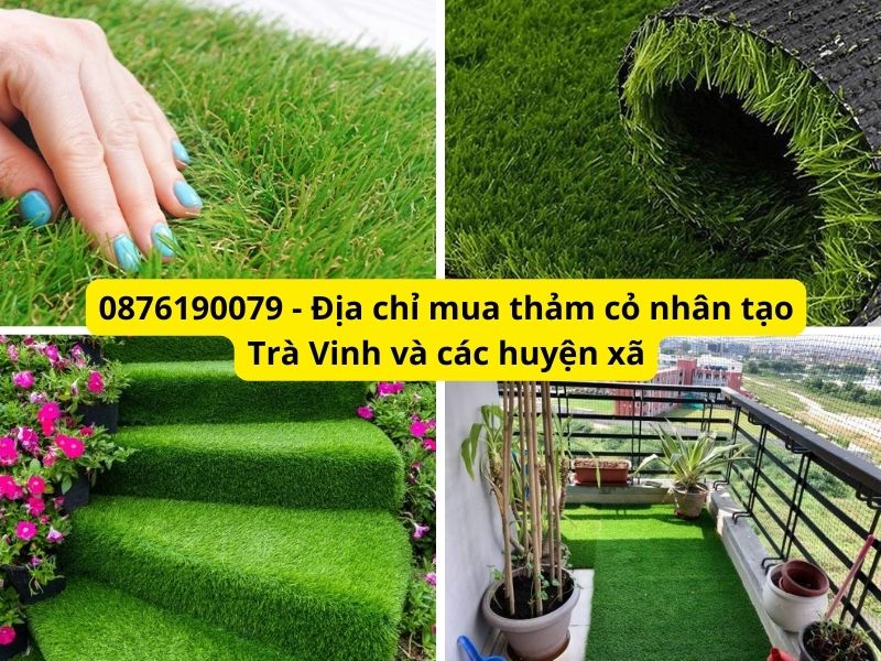 Địa chỉ mua thảm cỏ nhân tạo Trà Vinh giá tốt