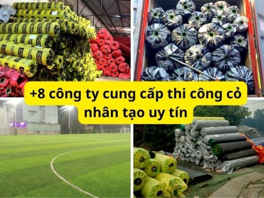 Review top các công ty cỏ nhân tạo uy tín, chất lượng hiện nay