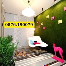 Cỏ nhân tạo ốp tường đẹp
