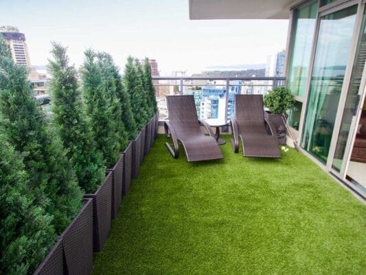 Thi công sân vườn xanh tại Hà Nội