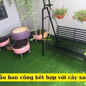 Cỏ nhân tạo với mẫu mã đa dạng