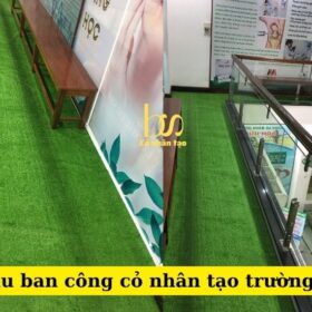 Cỏ nhân tạo làm ban công