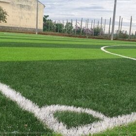 Thi công trọn gói sân bóng cỏ nhân tạo