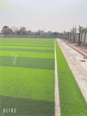 Thi công hoàn thiện sân bóng đá cỏ nhân tạo