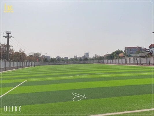 Thi công trọn gói sân bóng đá cỏ nhân tạo