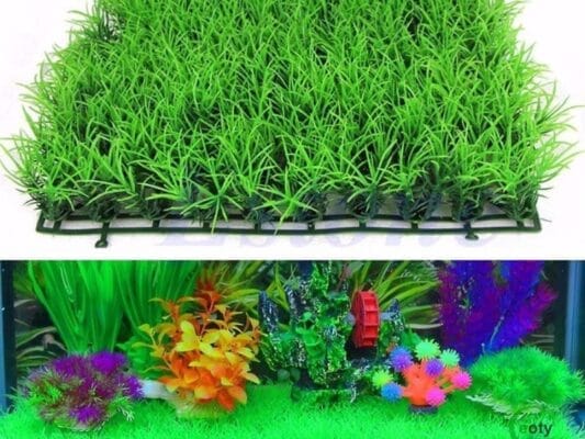 Mẫu cỏ giả bể cá ưa dùng
