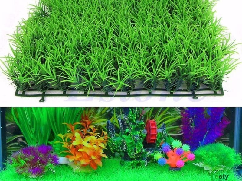 Mẫu cỏ giả bể cá ưa dùng