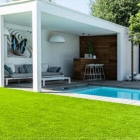 Thảm cỏ nhân tạo trải ngoài trời