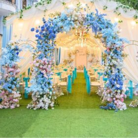 Cỏ 1 cm trang trí đám cưới