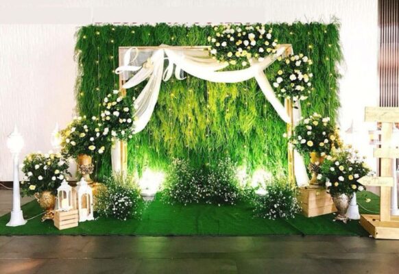 Cỏ nhân tạo trang trí sự kiện