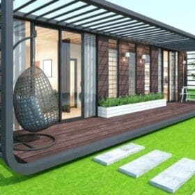 Thảm cỏ nhân tạo cho homestay