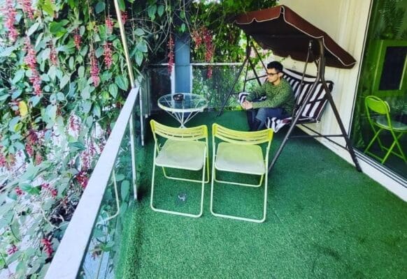 Cỏ nhân tạo trải sàn cho Homestay