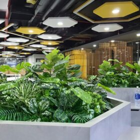 Thi công bồn cây giả trọn gói