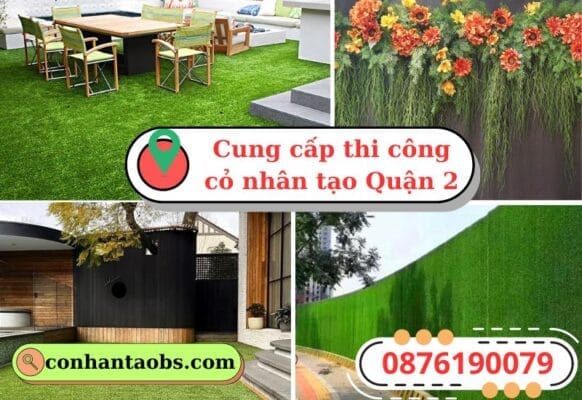 Cỏ nhân tạo Quận 2
