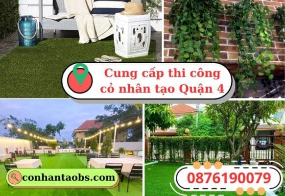 Cỏ nhân tạo Quận 4