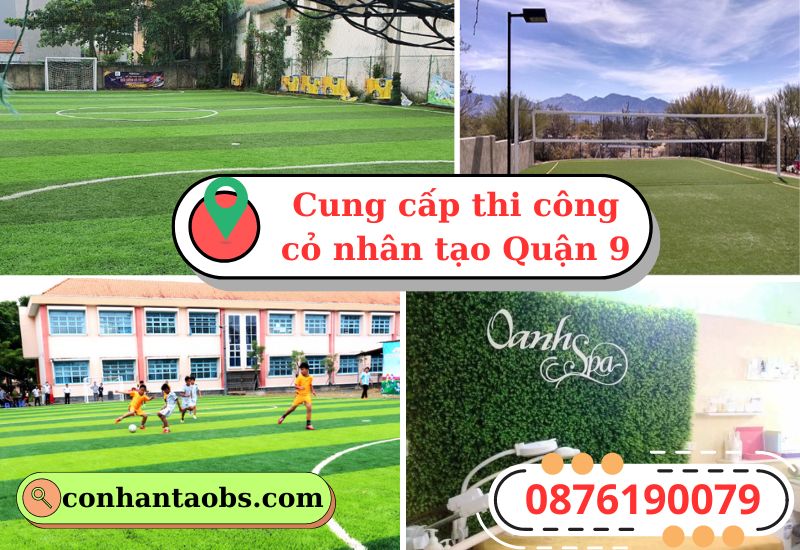 Cỏ nhân tạo Quận 9