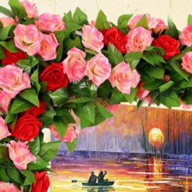Hoa giả trang trí
