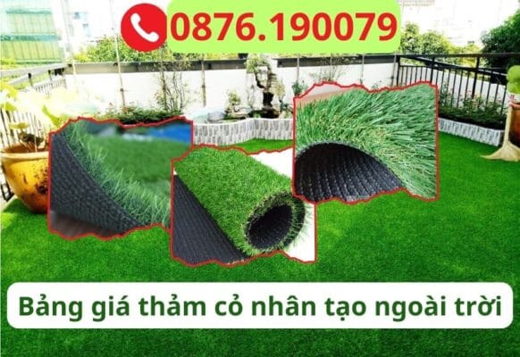 Thảm cỏ nhân tạo ngoài trời
