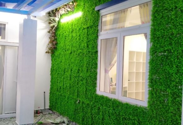 Thiết kế tường nhà xanh