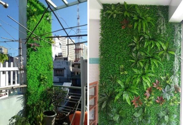Những nét xanh cho ngôi nhà