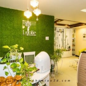 Cỏ nhân tạo dán tường đẹp mắt