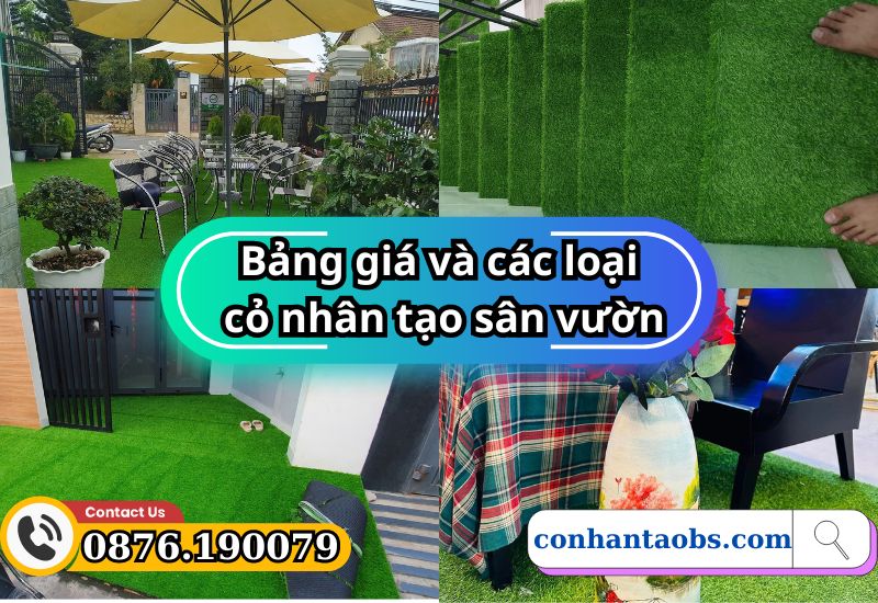 Cỏ nhân tạo sân vườn