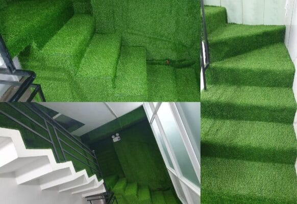 Thi công cầu thang, tại nha khoa Tâm Phước