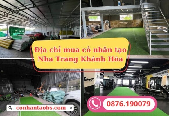 Địa chỉ mua thảm cỏ nhân tạo Nha Trang Khánh Hòa