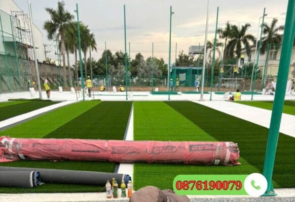 Sân bóng đá làm bằng cỏ nhân tạo Max Eco 5001B080-BL