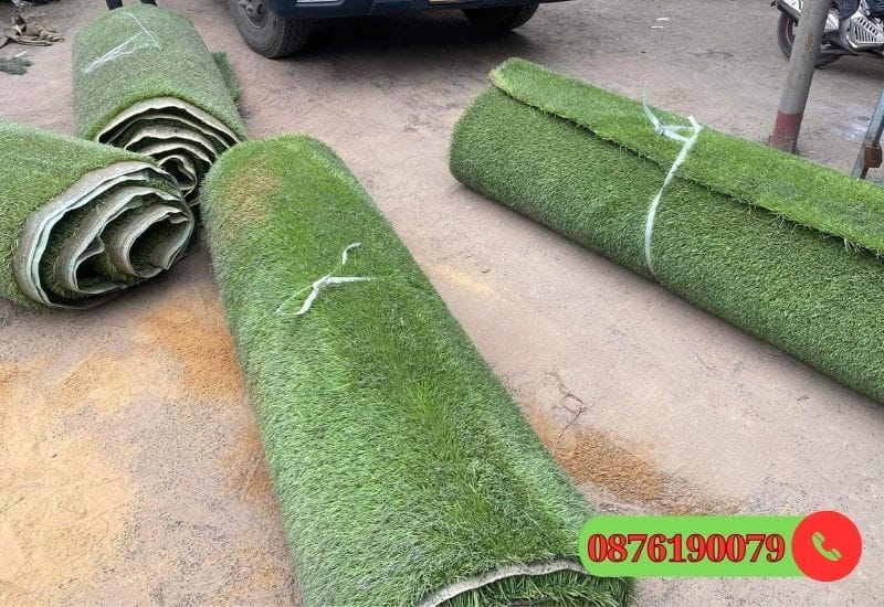 Thảm cỏ nhân tạo cũ thanh lý