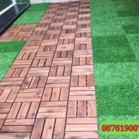 Thảm cỏ nhân tạo thiết kế sân chơi