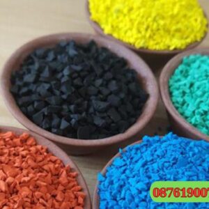 Hạt cao su sân bóng đá cỏ nhân tạo