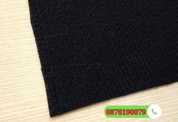 Thông số kỹ thuật của thảm nỉ màu đen