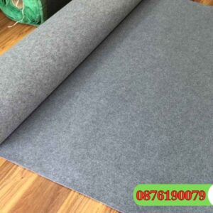 Thảm sự kiện màu Xám - Thảm nỉ màu ghi trải sàn văn phòng, sự kiện