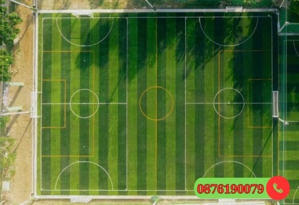 Thiết kế 2 sân bóng 5 người kết hợp thành 1 sân 7