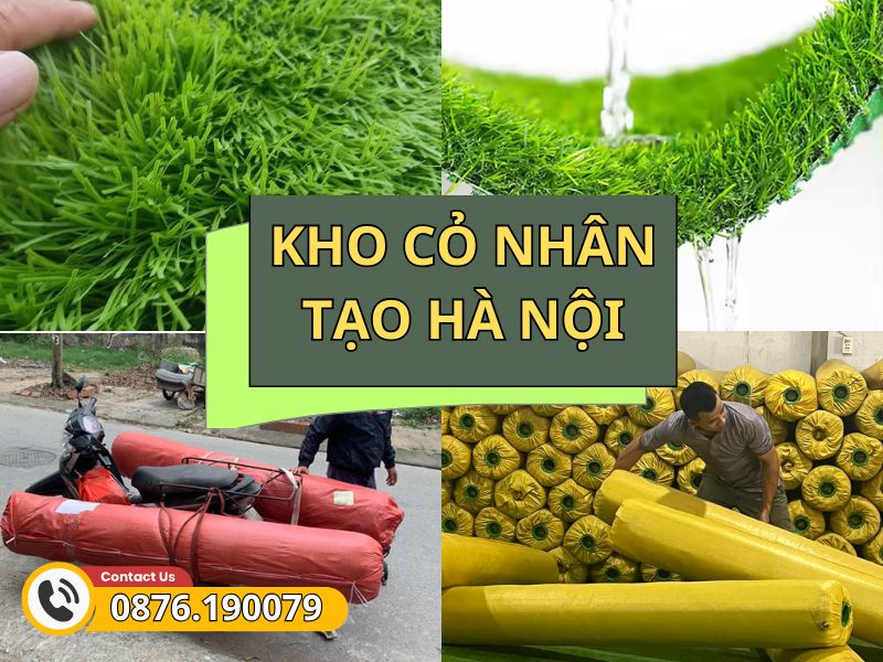 Kho cỏ nhân tạo ở Hà Nội
