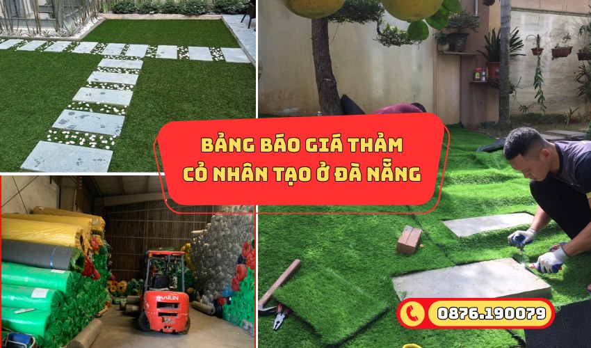 Bảng báo giá thảm cỏ nhân tạo ở Đà Nẵng