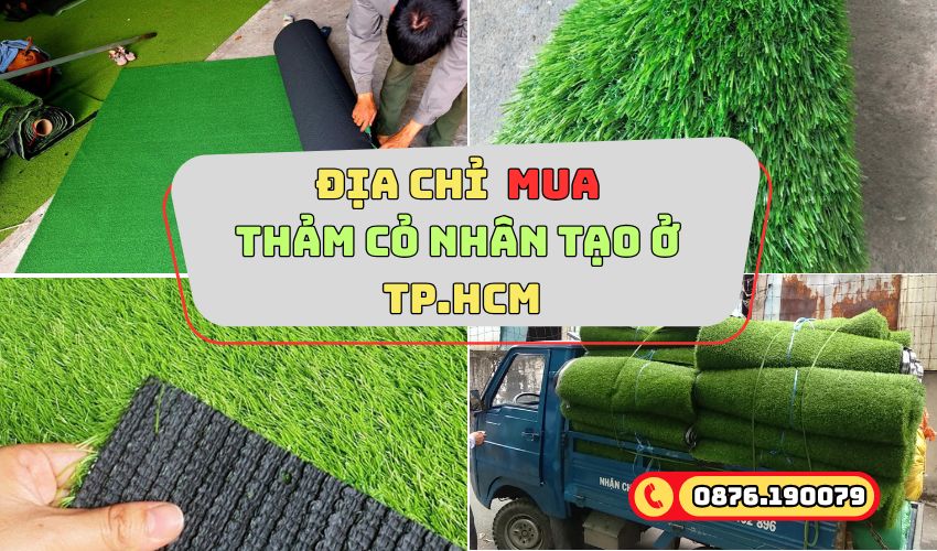 Tổng kho nên chọn mua thảm cỏ nhân tạo TPHCM