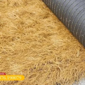 Thảm rơm nhân tạo tương tự như rơm tự nhiên